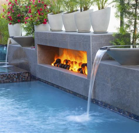 Swimming Pool Water Fountains | San Diego, Orange County, Riverside ...