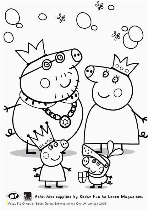 Nick Jr Coloring Pages Peppa Pig | divyajanan