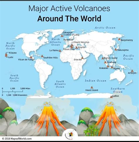 Distribution Of Volcanoes: Exploring Earth's Volcanic Hotspots And ...