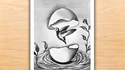 Very Easy Nature Scenery Drawing Ideas | Easy Pencil Drawing | Pencil ...