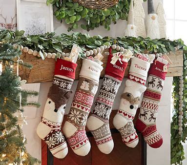 Classic Fair Isle Stocking Collection | Pottery Barn Kids