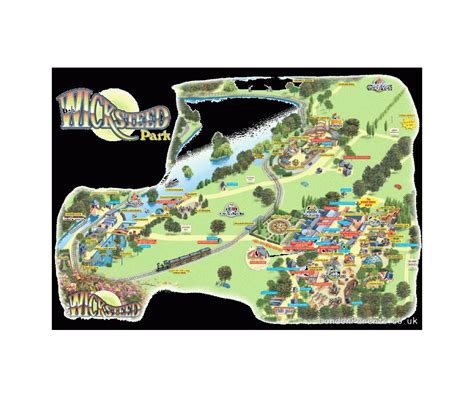 Map - Wicksteed Park