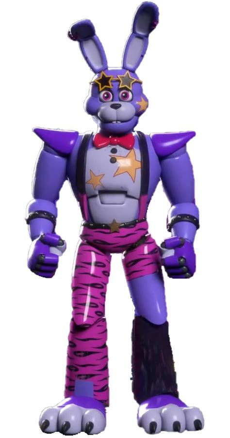 FNAF Security Breach Glamrock Bonnie Full Body V4 by mauricio2006 on ...