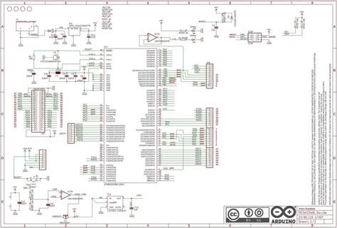 Arduino MEGA 2560 Schematics licensed under CC BY SA license [26 ...