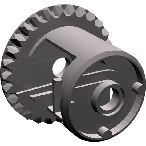 LEGO Differential Gear Casing with Bevel Gear on End with Open Center ...