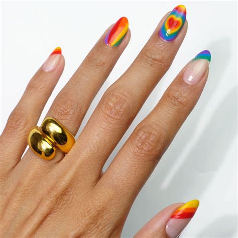 How To DIY Bright, Playful Rainbow Nails- Lulus.com Fashion Blog