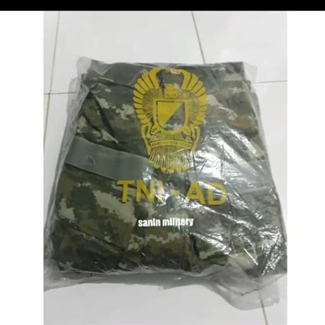 Jual Seragam Pdl Kostrad Jatah Tni / Seragam Pdl Tni / Baju Pdl Loreng ...