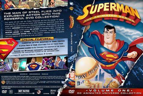 DC Animated Superman The Animated Series Volume 1 - TV DVD Custom ...