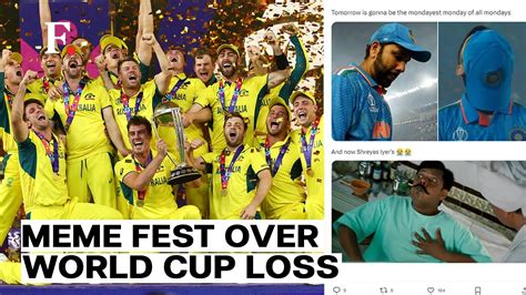 Indian Cricket Fans Turn to Memes to Console World Cup Loss - YouTube