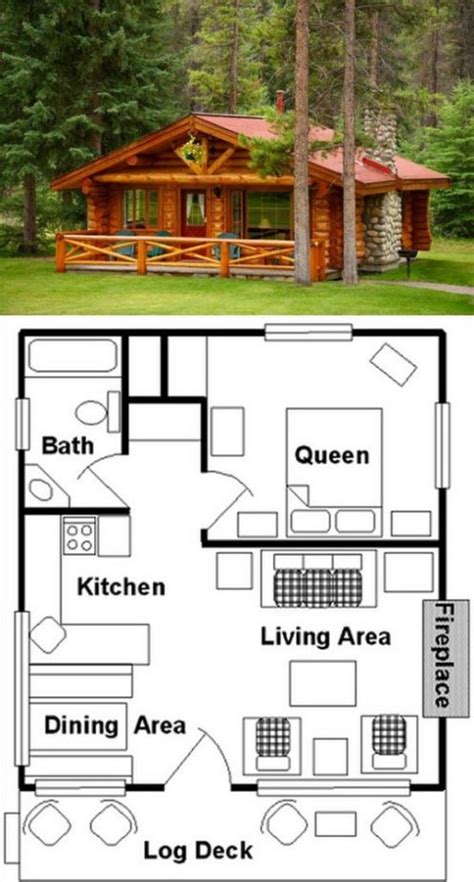 Small Cabin Layout Plans