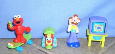 Elmo's World Playset Figures Elmo Mr Noodle TV Train | #218145166