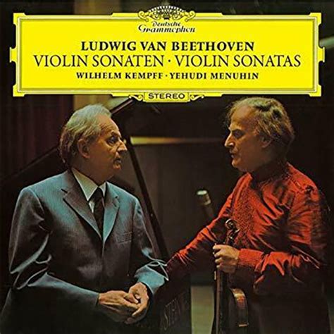 Yehudi Menuhin Beethoven 10 Violin Sonatas Single-Layer Stereo Japanese ...