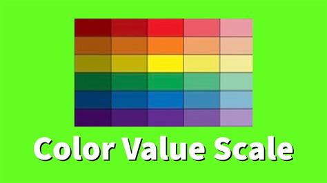 Color Mixing Part 2: Color Value Scale - YouTube