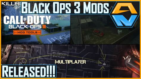 BLACK OPS 3 MOD TOOLS HAVE ARRIVED! Custom Multiplayer Map Showcase ...