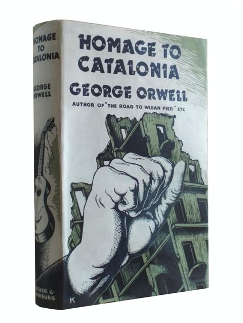 First edition of Homage To Catalonia by George Orwell, 1938. | Rare ...