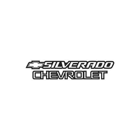 Chevrolet Silverado Svg