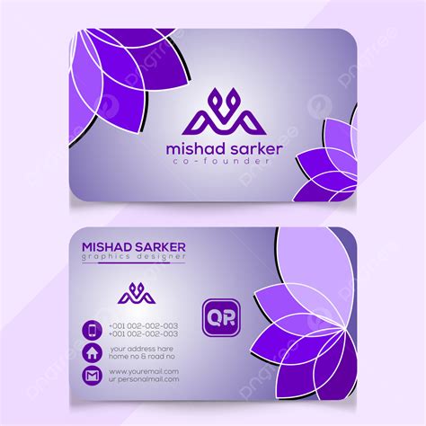 Creative Business Card Design Template Download on Pngtree