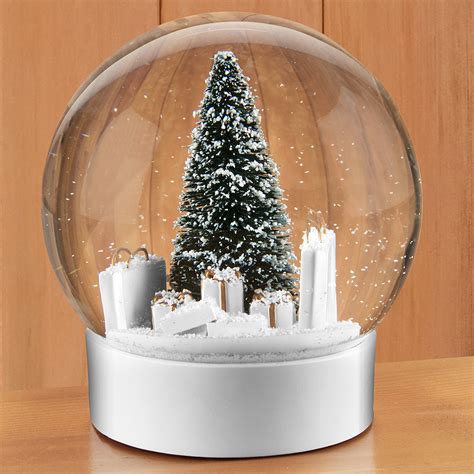 Christmas Tree Snow Globe – To The Nines Manitowish Waters