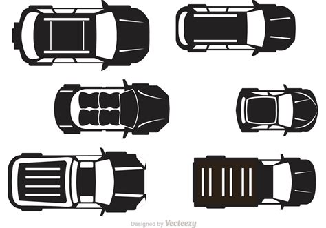 Car Top View Vector Art, Icons, and Graphics for Free Download