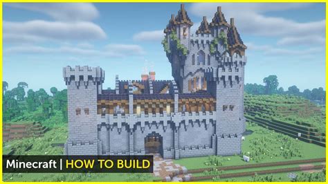 Minecraft How to Build a Grand Castle with Interior (Tutorial) - YouTube