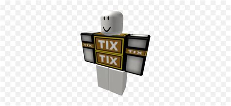 Tix Shirt Tickets - Roblox Robux Transparent Roblox Emoji,Monocle ...