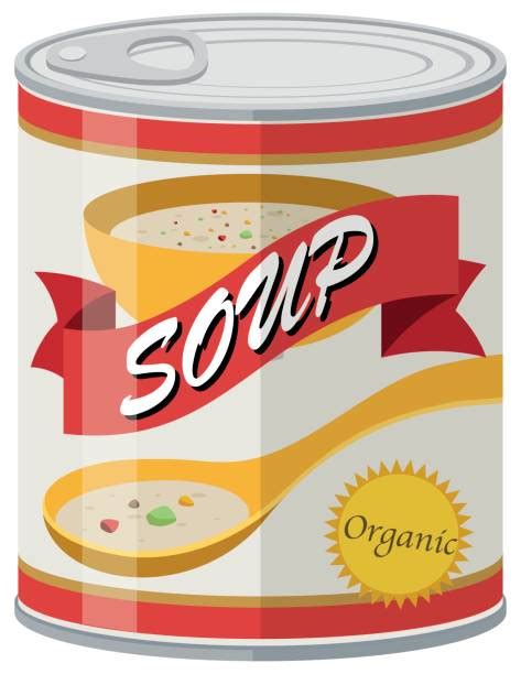 Soup Can Illustrations, Royalty-Free Vector Graphics & Clip Art - iStock