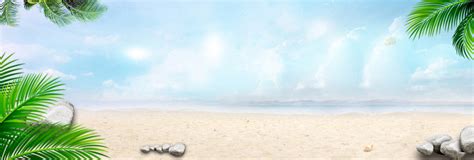 Fresh Beach Background Download Free | Banner Background Image on ...