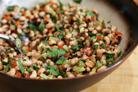 New Year’s Day: Healthy Black-Eyed Pea Salad with Sherry Vinaigrette | KQED