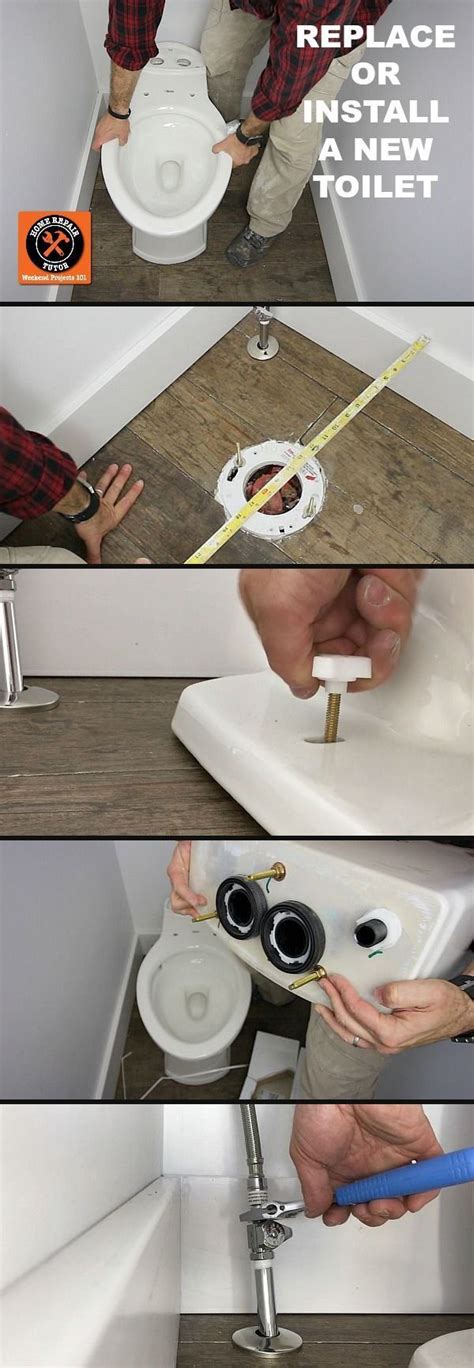 How to Replace a Toilet (Step-by-Step) | Diy remodel, Diy home repair ...