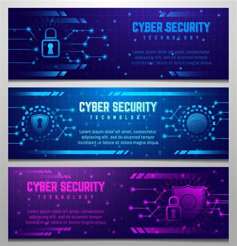 Safe Internet Cyber Security Banner 4946185 Vector Art at Vecteezy