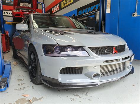 Carspeed Mitsubishi EVO 9 IX Ralliart Style Carbon Lip