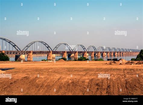 Godavari bridge hi-res stock photography and images - Alamy