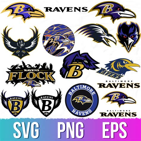 Baltimore Ravens logo, Baltimore Ravens svg, Baltimore Rave - Inspire ...