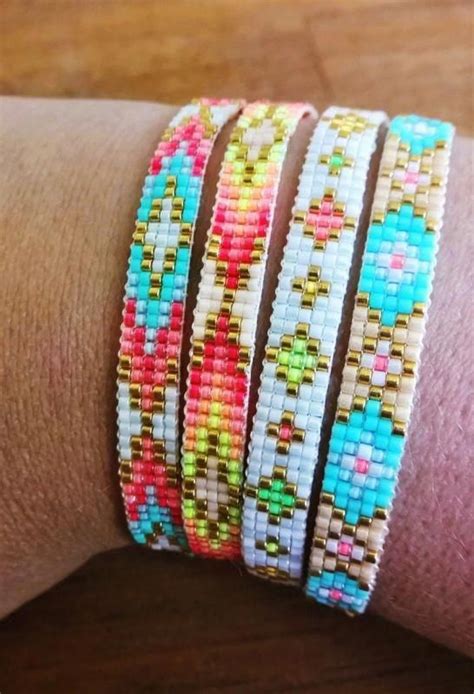 free loom beading patterns #LoomBeading | Kralen sieraden, Kralen ...