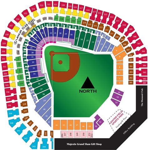 Texas Rangers Seating Chart & Map | Seatgeek - Texas Rangers Stadium ...