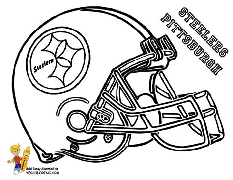 Pittsburgh Steelers Coloring Pages