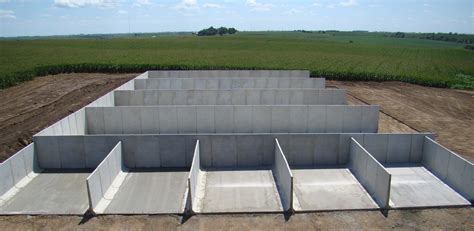 Precast Bunker Silo | Muro de contenção, Pré moldados, Confinamento