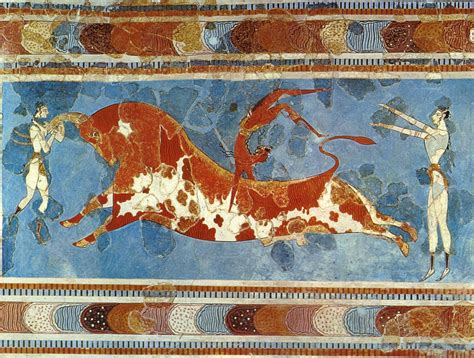 Minoans Bull Leaping