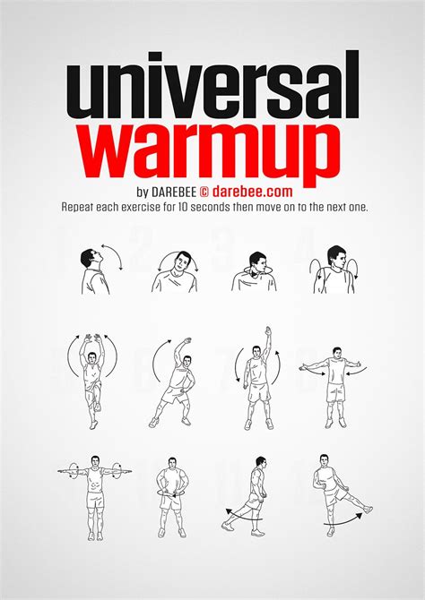 Warm-up routine in 2021 | Warmup, Warmup workout, Workout warm up