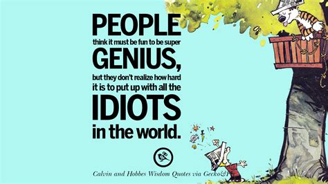 10 Calvin And Hobbes Words Of Wisdom Quotes And Wise Sayings