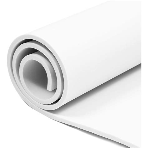 White EVA Foam Sheets Roll 6mm Thick for Arts & Crafts & DIY Projects ...