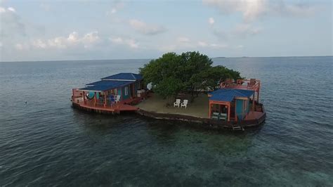 Bird Island is a private island off the coast of Belize on Airbnb - YouTube