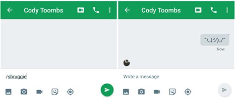 Shruggie Emoticon Added In The Latest Hangouts App Update