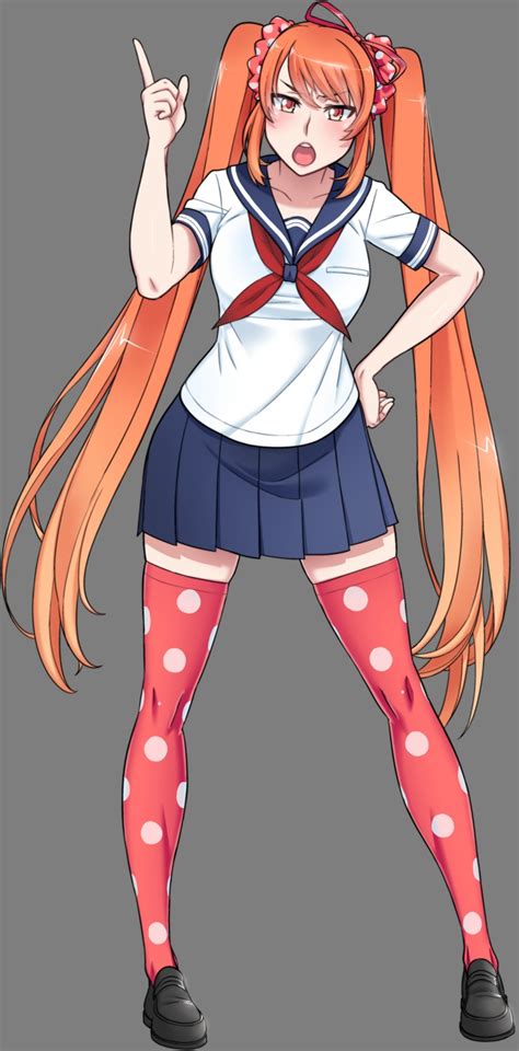 kjech yandere simulator osana najimi (yansim) seifuku thighhighs ...