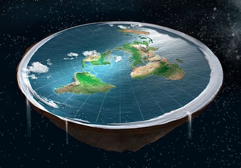 Flat Map Of Earth - Verna Jennette