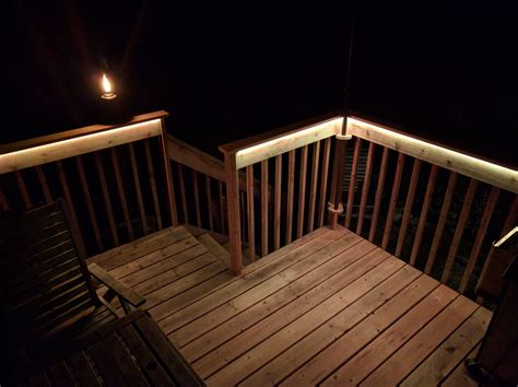 Inexpensive deck upgrade with LED lighting | Outdoor lighting design ...