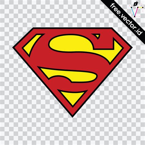 Free Download Vector: Superman Logo