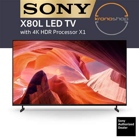 [2023 NEW] Sony X80L 55 Inch 4K Ultra HD LED TV with Google TV and HDR ...