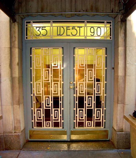 Entrance doors | Art deco door, Art deco doors, Art deco