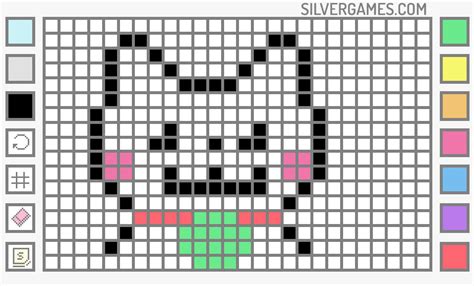 Pixel Art Maker - Play Online on SilverGames 🕹️